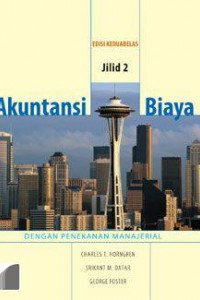 Image of Akuntansi biaya : dengan penekanan manajerial jilid 2