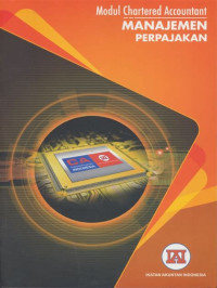 Image of Modul Chartered Accountant : Manajemen Perpajakan