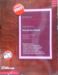 Image of Kompilasi Undang-undang perpajakan terlengkap susunan satu naskah