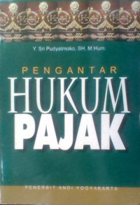 Image of Pengantar hukum pajak