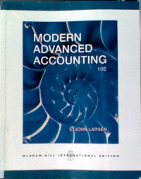 Image of Modern advanced accounting