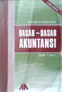 Image of Jawaban Soal-soal Dasar-dasar Akuntansi Jilid 1 dan 2