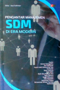 Image of Pengantar Manajemen SDM di Era Modern