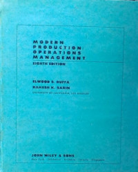 Image of Modern Production Operations Management