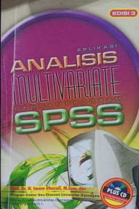 Image of Aplikasi Analisis Multivariate Dengan Program SPSS