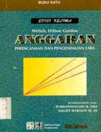 Image of Anggaran : perencanaan dan pengendalian laba (BUKU 1)