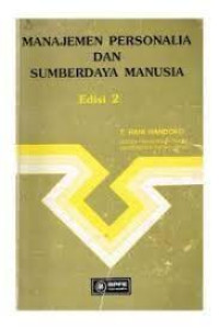 Image of Manajemen personalia dan sumberdaya manusia