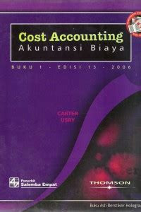 Image of Cost accounting : Akuntansi biaya (BUKU 1)