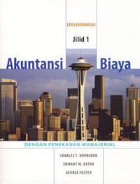 Image of Akuntansi biaya : dengan penekanan manajerial