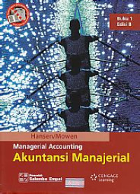 Image of Managerial accounting: Akuntansi manajerial (BUKU 1)